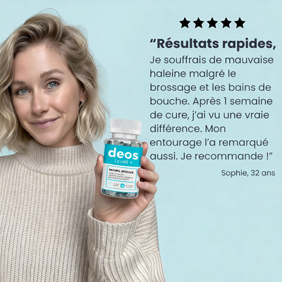 DEOS | Complément anti-odeur