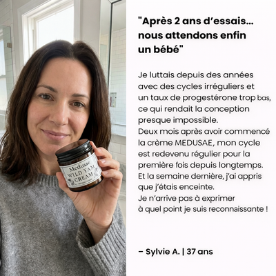 Crème d'igname sauvage pour l'équilibre hormonal