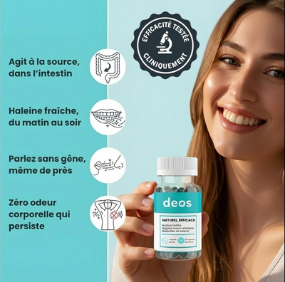 DEOS | Complément anti-odeur