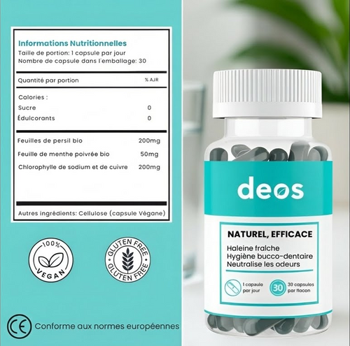 DEOS | Complément anti-odeur
