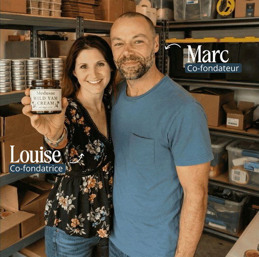 Crème d'igname sauvage pour l'équilibre hormonal